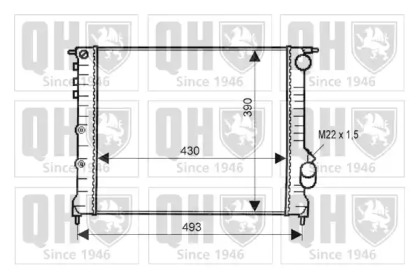 Теплообменник QUINTON HAZELL QER1314