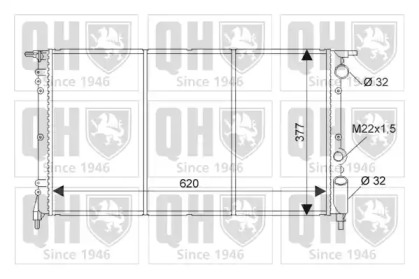 Теплообменник QUINTON HAZELL QER1323