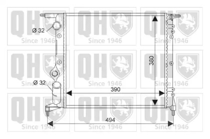 Теплообменник QUINTON HAZELL QER1328