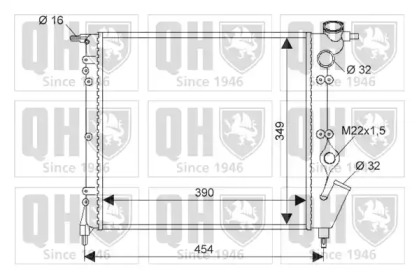 Теплообменник QUINTON HAZELL QER1330