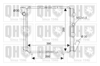 Теплообменник QUINTON HAZELL QER1332