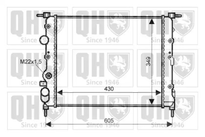 Теплообменник QUINTON HAZELL QER1333