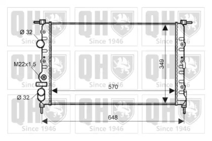 Теплообменник QUINTON HAZELL QER1335