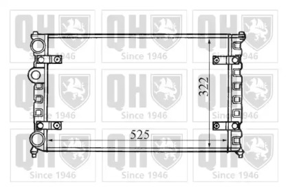 Теплообменник QUINTON HAZELL QER1355