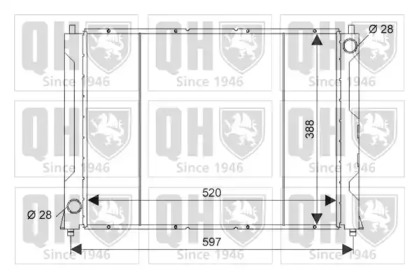 Теплообменник QUINTON HAZELL QER1366