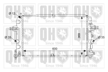 Теплообменник QUINTON HAZELL QER1419