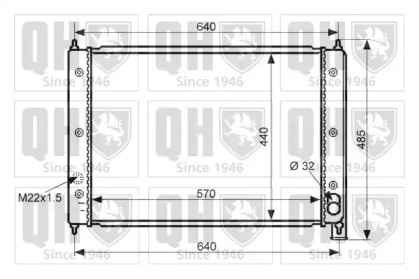 Теплообменник QUINTON HAZELL QER1420