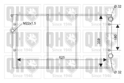 Теплообменник QUINTON HAZELL QER1423