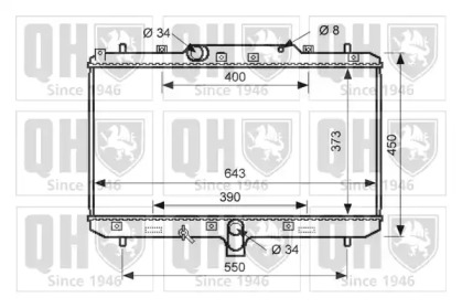 Теплообменник QUINTON HAZELL QER1437