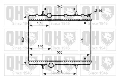 Теплообменник QUINTON HAZELL QER1448