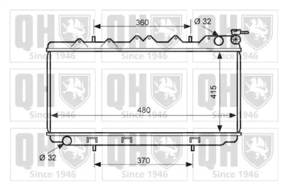 Теплообменник QUINTON HAZELL QER1452