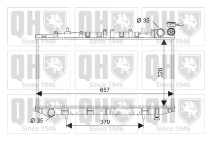 Теплообменник QUINTON HAZELL QER1453