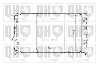 Теплообменник QUINTON HAZELL QER1458