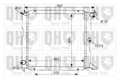 Теплообменник QUINTON HAZELL QER1463