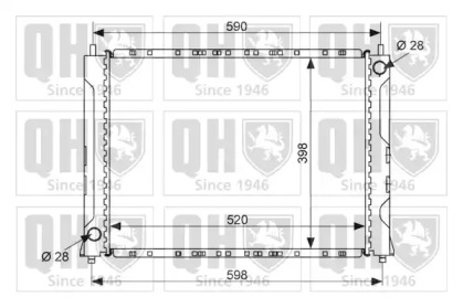 Теплообменник QUINTON HAZELL QER1465