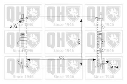 Теплообменник QUINTON HAZELL QER1482