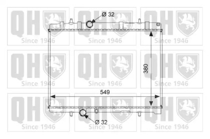 Теплообменник QUINTON HAZELL QER1488