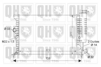 Теплообменник QUINTON HAZELL QER1509