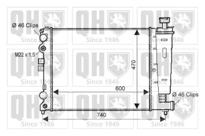 Теплообменник QUINTON HAZELL QER1514