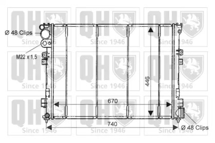 Теплообменник QUINTON HAZELL QER1521