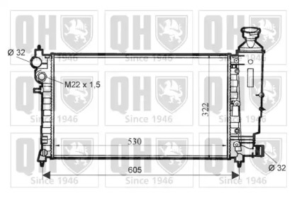 Теплообменник QUINTON HAZELL QER1532