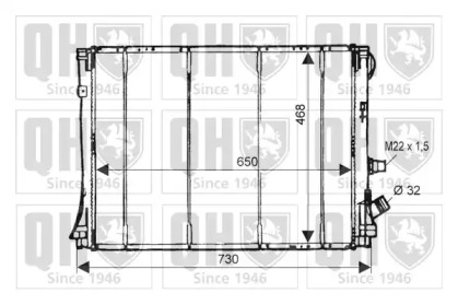 Теплообменник QUINTON HAZELL QER1539