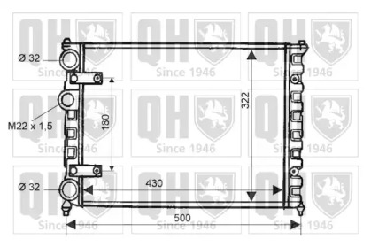 Теплообменник QUINTON HAZELL QER1540