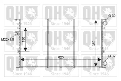 Теплообменник QUINTON HAZELL QER1541