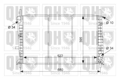 Теплообменник QUINTON HAZELL QER1543