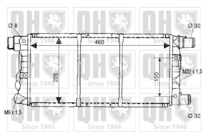 Теплообменник QUINTON HAZELL QER1546