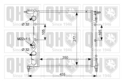 Теплообменник QUINTON HAZELL QER1553