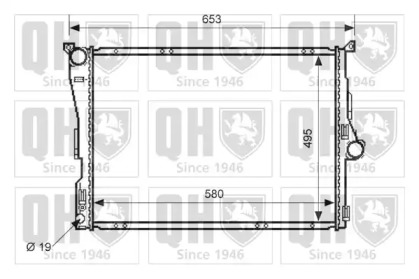 Теплообменник QUINTON HAZELL QER1556