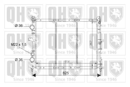 Теплообменник QUINTON HAZELL QER1559