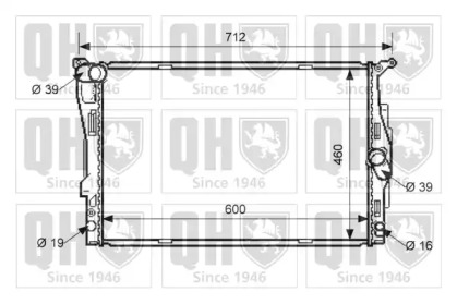 Теплообменник QUINTON HAZELL QER1561