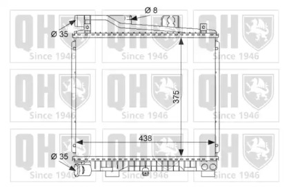 Теплообменник QUINTON HAZELL QER1586