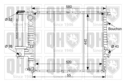 Теплообменник QUINTON HAZELL QER1592