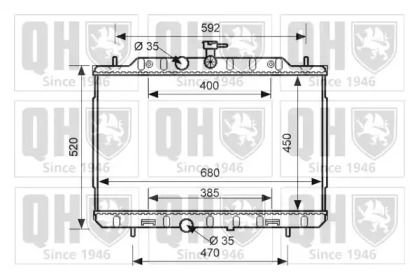 Теплообменник QUINTON HAZELL QER1600