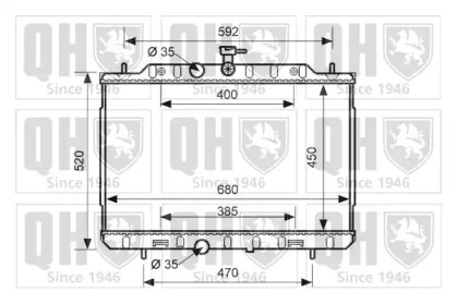 Теплообменник QUINTON HAZELL QER1601