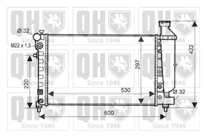 Теплообменник QUINTON HAZELL QER1611