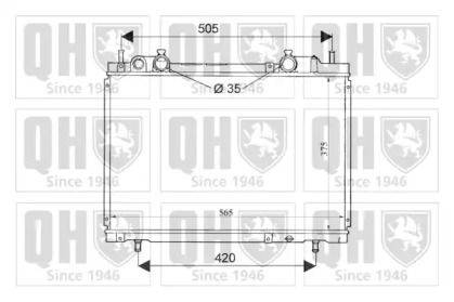 Теплообменник QUINTON HAZELL QER1616