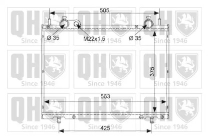 Теплообменник QUINTON HAZELL QER1617