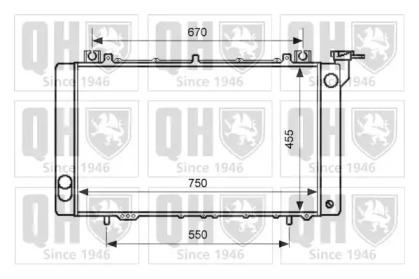 Теплообменник QUINTON HAZELL QER1623