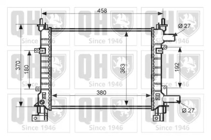 Теплообменник QUINTON HAZELL QER1638