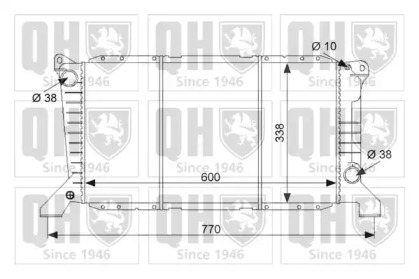 Теплообменник QUINTON HAZELL QER1653