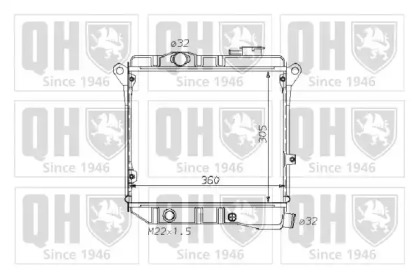 Теплообменник QUINTON HAZELL QER1660