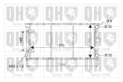 Теплообменник QUINTON HAZELL QER1664