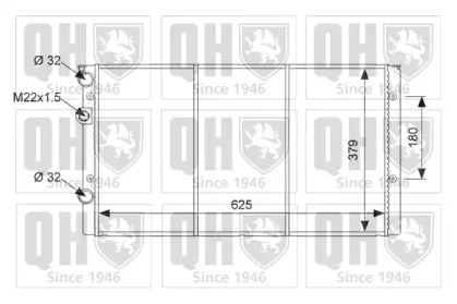 Теплообменник QUINTON HAZELL QER1666