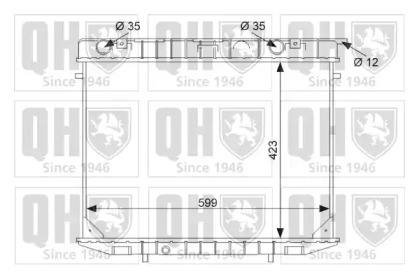 Теплообменник QUINTON HAZELL QER1690