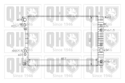 Теплообменник QUINTON HAZELL QER1695