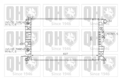 Теплообменник QUINTON HAZELL QER1699